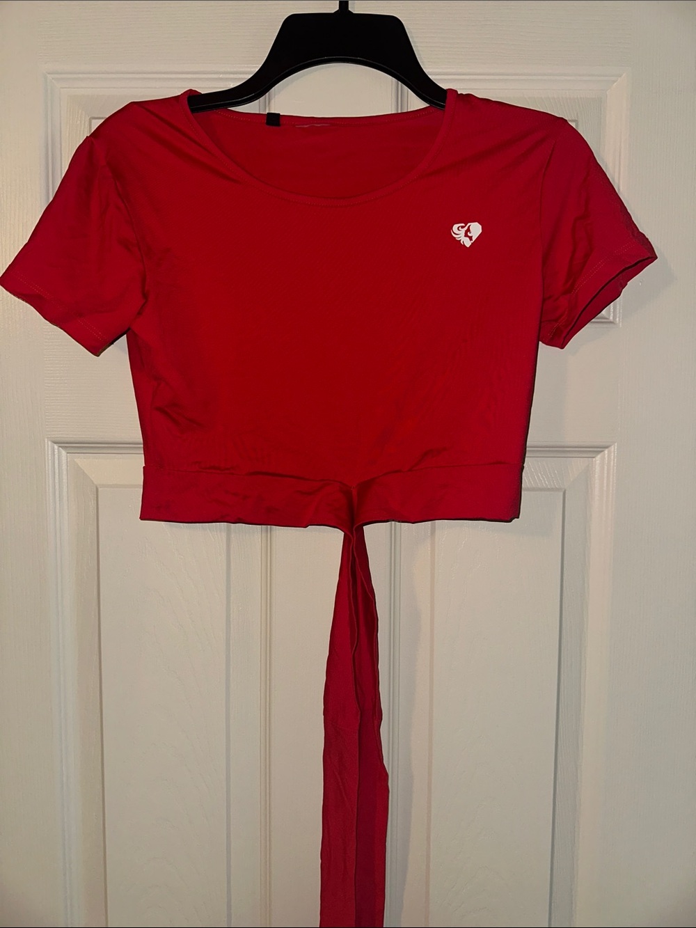 Womens Best true tie crop top